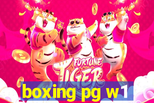 boxing pg w1